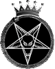 [Satanism Central - Crowned Baphoment logo]